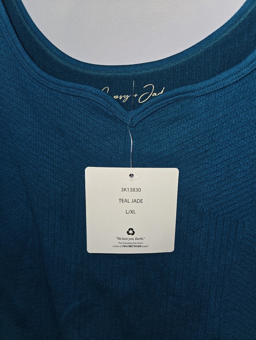 NWT Gypsy & Jade Blue Crop Top